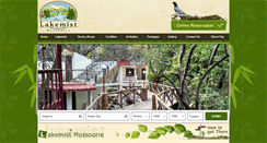 Desktop Screenshot of lakemistmussoorie.com